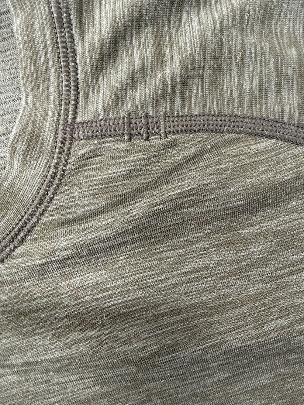 Lululemon Mens Tech T Shirt Heathered Black - Picture 4 of 5